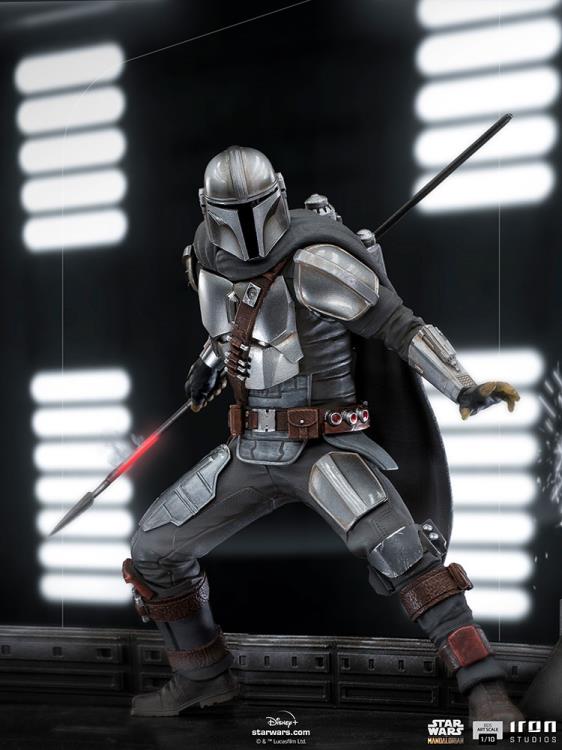 The Mandalorian Battle Diorama Series The Mandalorian 1/10 Art Scale Limited Edition Statue Gallery Image 11