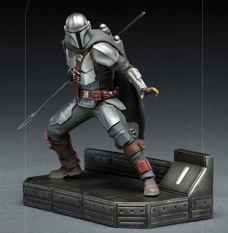 The Mandalorian Battle Diorama Series The Mandalorian 1/10 Art Scale Limited Edition Statue Gallery Image 3