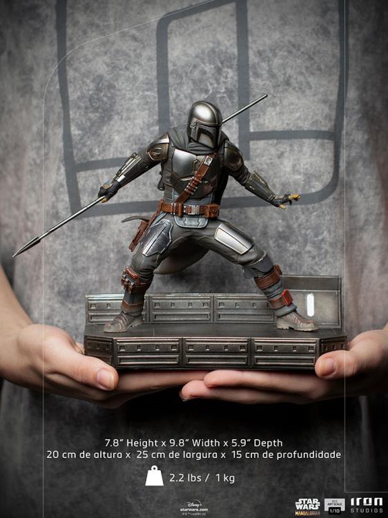 The Mandalorian Battle Diorama Series The Mandalorian 1/10 Art Scale Limited Edition Statue Gallery Image 15