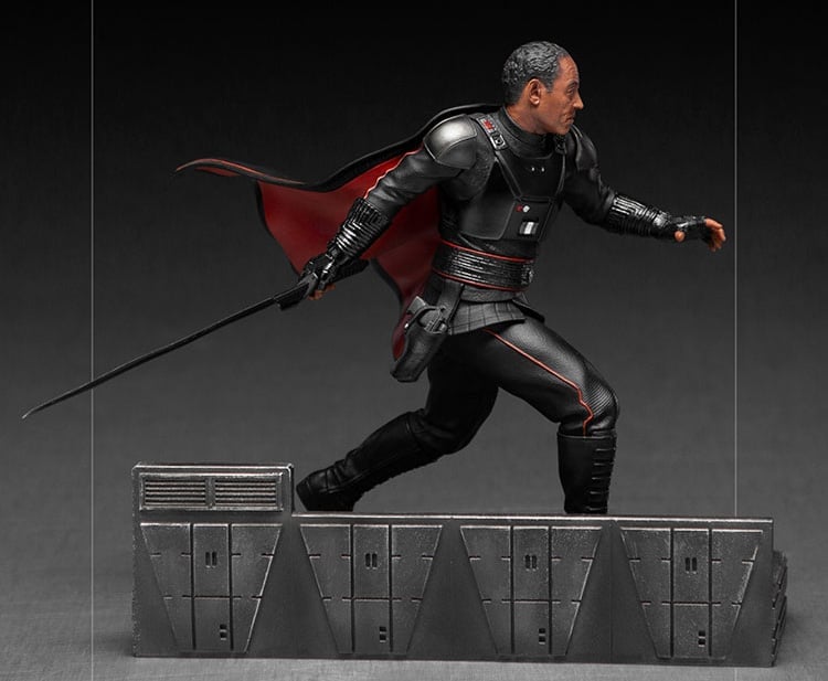 The Mandalorian Battle Diorama Series Moff Gideon 1/10 Art Scale Limited Edition Statue Gallery Image 4