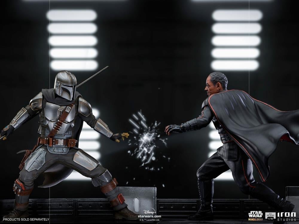 The Mandalorian Battle Diorama Series Moff Gideon 1/10 Art Scale Limited Edition Statue Gallery Image 15