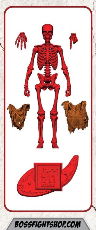 Vitruvian H.A.C.K.S. Skeleton Blank (Blood Red) BBTS Exclusive Gallery Image 3