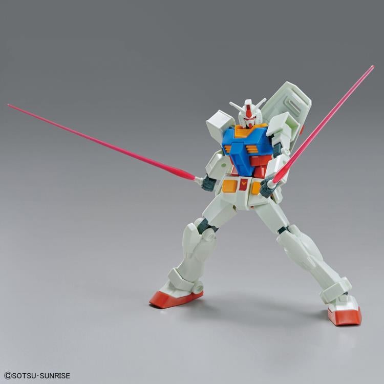 Mobile Suit Gundam Entry Grade RX-78-2 (Full Weapon Set) 1/144 Scale Model Kit Gallery Image 8