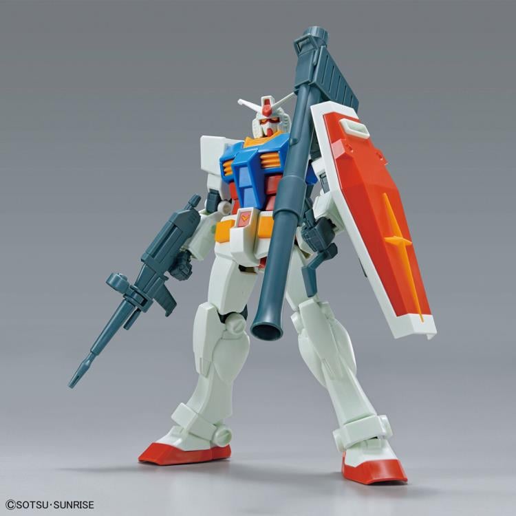 Mobile Suit Gundam Entry Grade RX-78-2 (Full Weapon Set) 1/144 Scale Model Kit Gallery Image 3