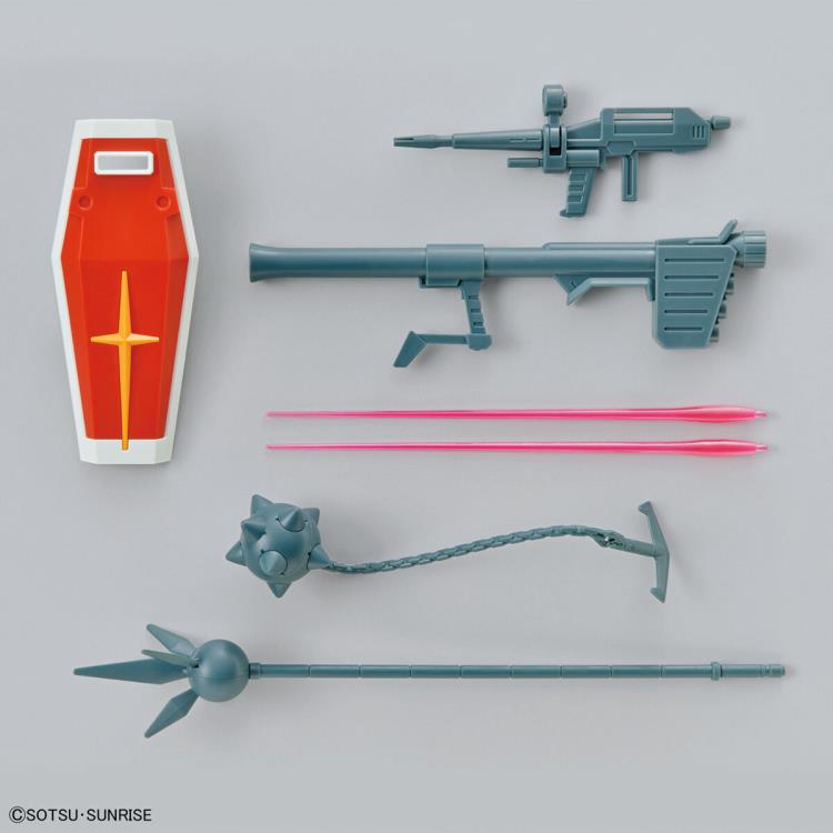 Mobile Suit Gundam Entry Grade RX-78-2 (Full Weapon Set) 1/144 Scale Model Kit Gallery Image 12