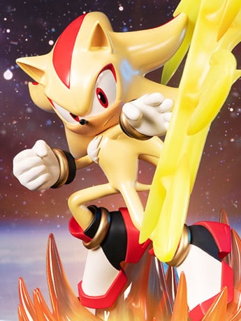Sonic The Hedgehog Super Shadow Statue