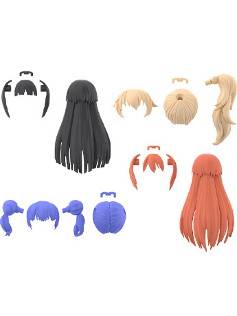 30 Minutes Sisters Option Hair Style Parts Vol. 3 Set of 4 Accessory Kits Gallery Image 2