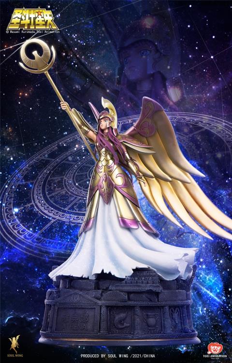 Saint Seiya Athena (Armored Ver.) 1/4 Scale Limited Edition Statue Gallery Image 4