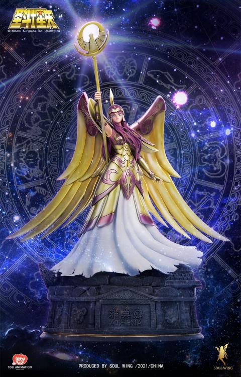 Saint Seiya Athena (Armored Ver.) 1/4 Scale Limited Edition Statue Gallery Image 3