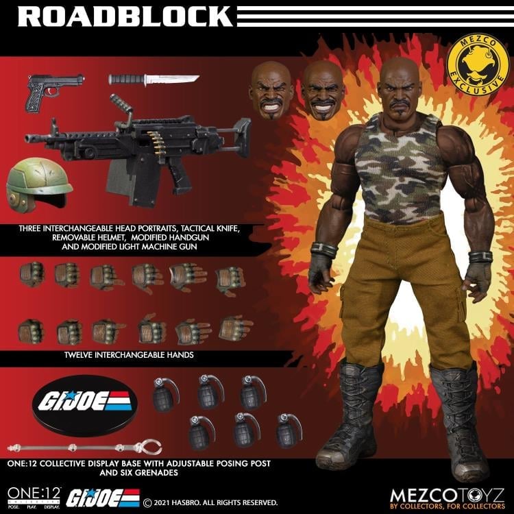 G.I. Joe One:12 Collective Roadblock Exclusive Gallery Image 15