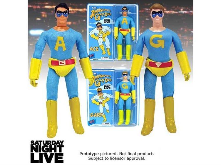 Saturday Night Live The Ambiguously Gay Duo Ace and Gary 8" Figure Set Gallery Image 1