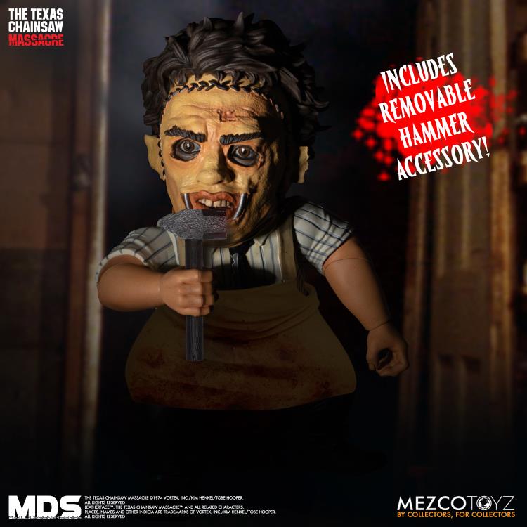 The Texas Chainsaw Massacre (1974) Mezco Designer Series Leatherface Gallery Image 6