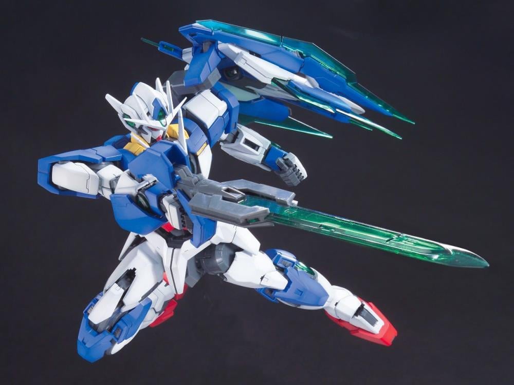 Mobile Suit Gundam 00 the Movie: A Wakening of the Trailblazer MG 00 Qan[T] 1/100 Scale Model Kit Gallery Image 5