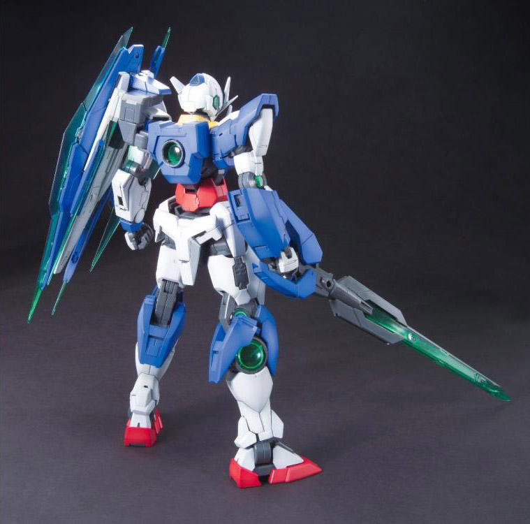 Mobile Suit Gundam 00 the Movie: A Wakening of the Trailblazer MG 00 Qan[T] 1/100 Scale Model Kit Gallery Image 8