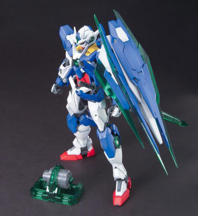Mobile Suit Gundam 00 the Movie: A Wakening of the Trailblazer MG 00 Qan[T] 1/100 Scale Model Kit Gallery Image 9
