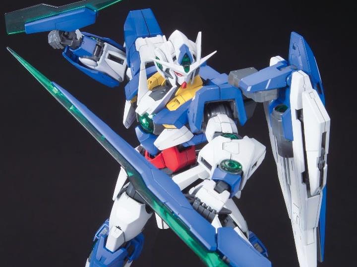 Mobile Suit Gundam 00 the Movie: A Wakening of the Trailblazer MG 00 Qan[T] 1/100 Scale Model Kit Gallery Image 1