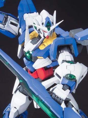 Mobile Suit Gundam 00 the Movie: A Wakening of the Trailblazer MG 00 Qan[T] 1/100 Scale Model Kit Gallery Image 2