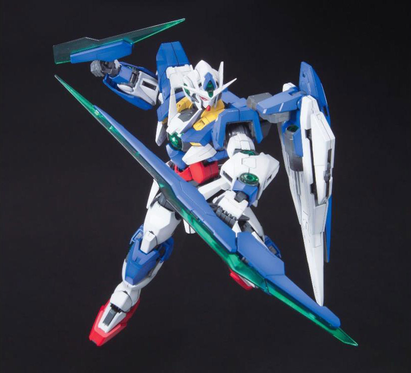 Mobile Suit Gundam 00 the Movie: A Wakening of the Trailblazer MG 00 Qan[T] 1/100 Scale Model Kit Gallery Image 3
