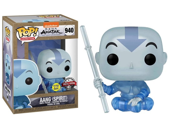 Pop! Animation: Avatar: The Last Airbender - Aang (Spirit) (Glow-in-the-Dark) Exclusive Gallery Image 1