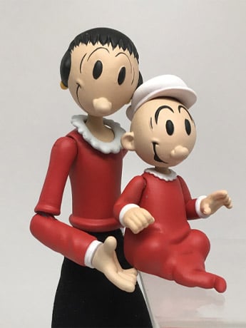 Popeye Classics Olive Oyl Action Figure Gallery Image 2
