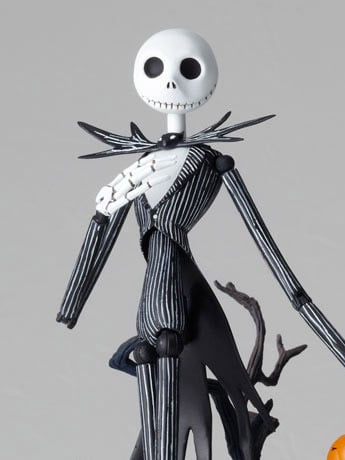 The Nightmare Before Christmas Legacy of Revoltech LR-058 Jack Skellington (Glow-in-the-Dark Ver.) Gallery Image 2