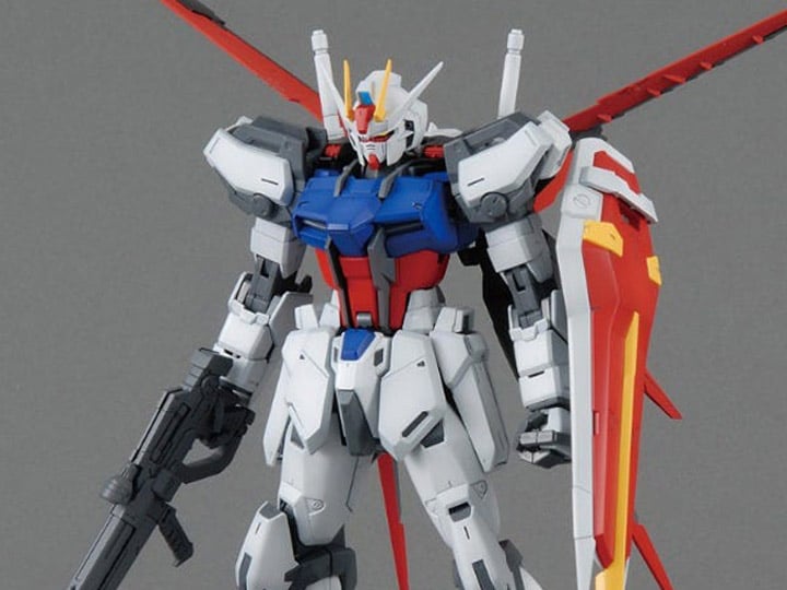Mobile Suit Gundam SEED MG Aile Strike Gundam (Ver. RM) 1/100 Scale Model Kit (Reissue) Gallery Image 1