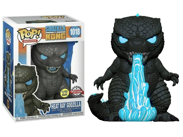 Pop! Movies: Godzilla vs. Kong - Heat Ray Godzilla (Glow-in-the-Dark) Exclusive Gallery Image 1