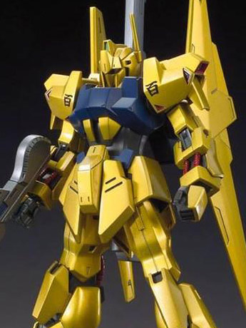 Mobile Suit Zeta Gundam HGUC MSN-00100 Hyaku-Shiki 1/144 Scale Model Kit Gallery Image 2