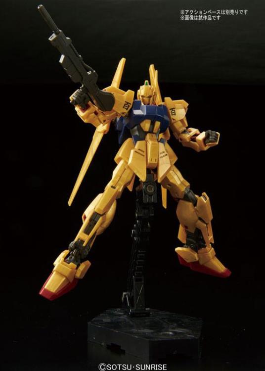 Mobile Suit Zeta Gundam HGUC MSN-00100 Hyaku-Shiki 1/144 Scale Model Kit Gallery Image 5