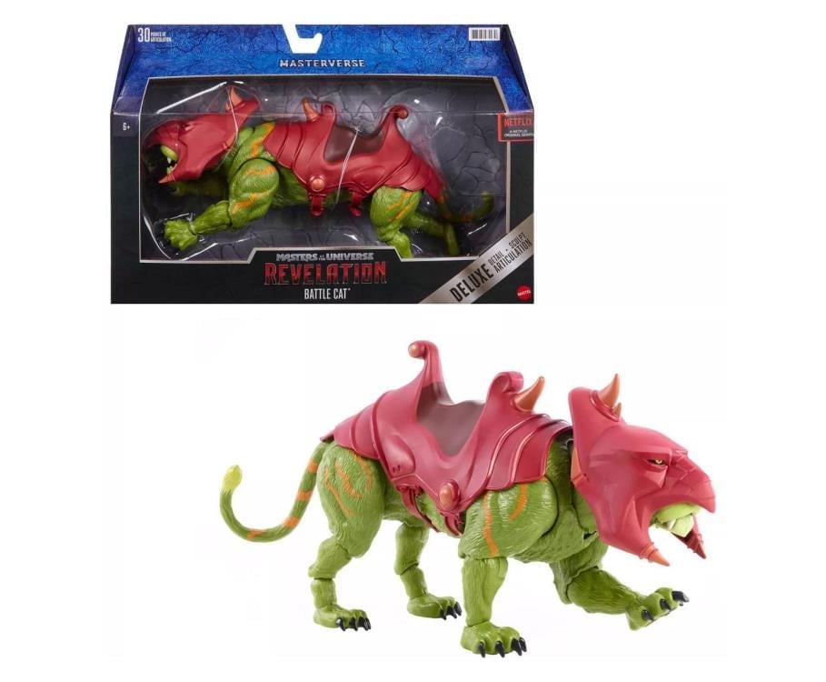 Masters of the Universe: Revelation Masterverse Deluxe Battle Cat Gallery Image 8