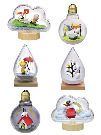 Peanuts Snoopy Weather Terrarium Boxed Set of 6 Capsules Gallery Image 2