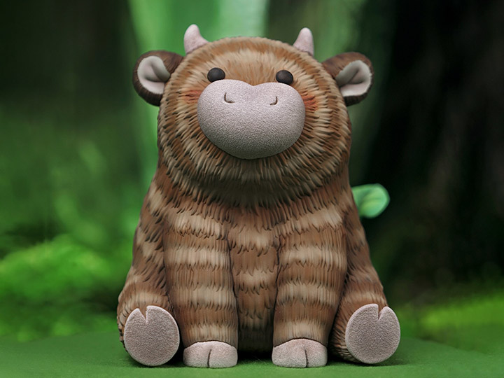 Vegetable Fairy Taro Cow 2021 Wonder Festival Event Exclusive Figure Gallery Image 1