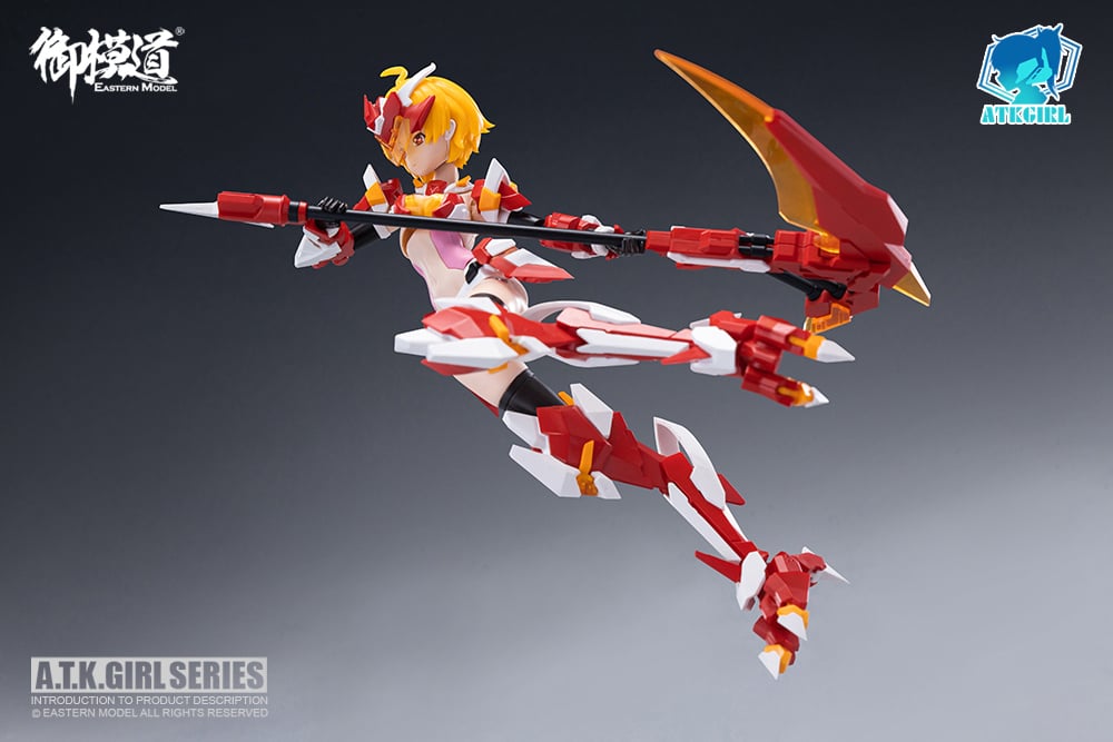 A.T.K. Girl Vermilion Bird 1/12 Scale Model Kit Gallery Image 7