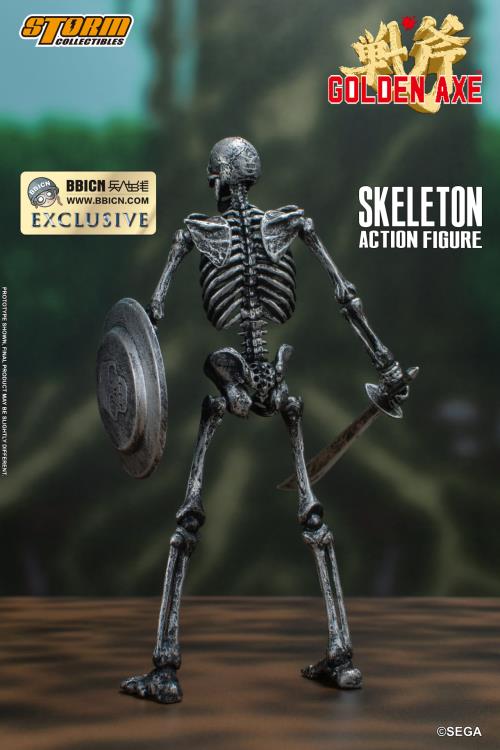 Golden Axe Skeleton Soldier (Silver) 1/12 Scale Exclusive Figure Two-Pack Gallery Image 6