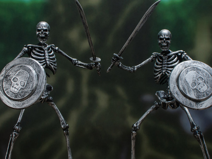 Golden Axe Skeleton Soldier (Silver) 1/12 Scale Exclusive Figure Two-Pack Gallery Image 1