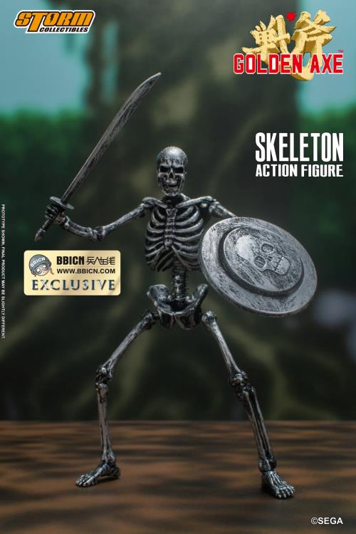 Golden Axe Skeleton Soldier (Silver) 1/12 Scale Exclusive Figure Two-Pack Gallery Image 5