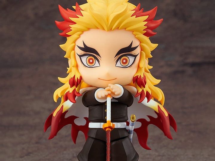 Demon Slayer: Kimetsu no Yaiba Nendoroid No.1541 Kyojuro Rengoku (Reissue) Gallery Image 1