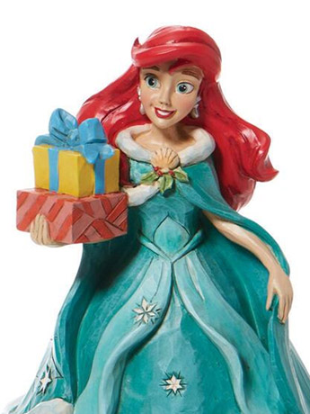 The Little Mermaid Disney Traditions "Gifts of Song" Ariel (Jim Shore) Gallery Image 2