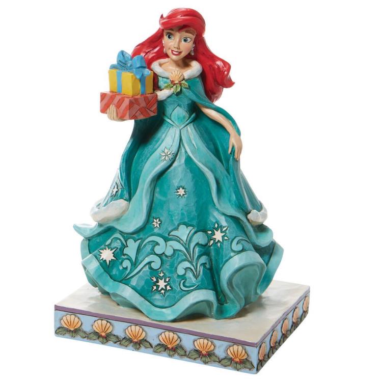 The Little Mermaid Disney Traditions "Gifts of Song" Ariel (Jim Shore) Gallery Image 3