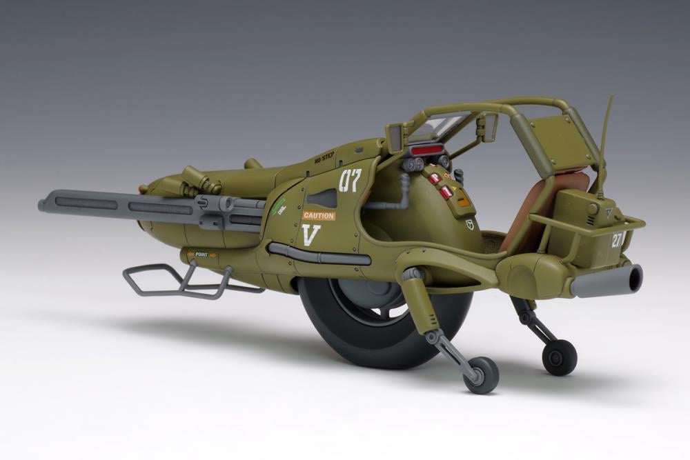 Venus Wars KM-012 Fighting Monobike Hound 1/20 Scale Model Kit Gallery Image 7