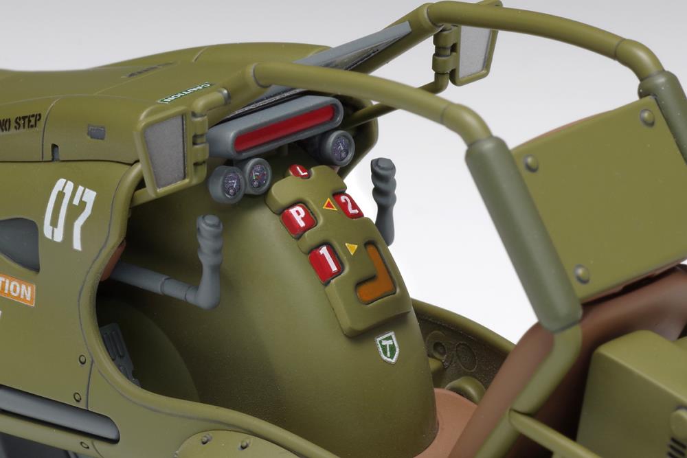 Venus Wars KM-012 Fighting Monobike Hound 1/20 Scale Model Kit Gallery Image 10