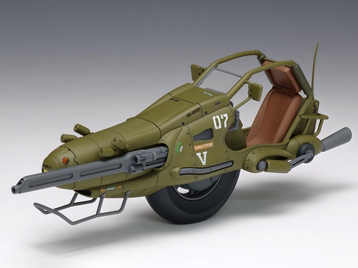 Venus Wars KM-012 Fighting Monobike Hound 1/20 Scale Model Kit Gallery Image 1
