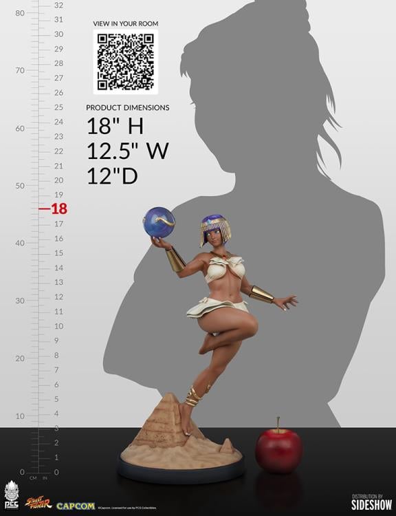 Street Fighter V Menat (Season Pass) 1/4 Scale Collector Edition Statue Gallery Image 18