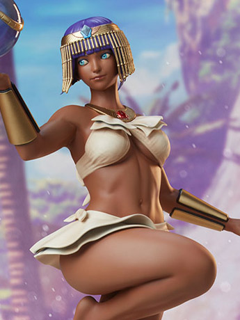 Street Fighter V Menat (Season Pass) 1/4 Scale Collector Edition Statue Gallery Image 2