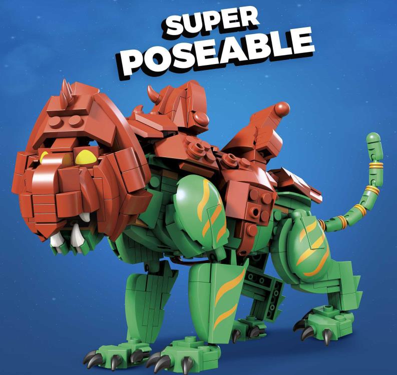Masters of the Universe Mega Construx Battle Cat Gallery Image 4
