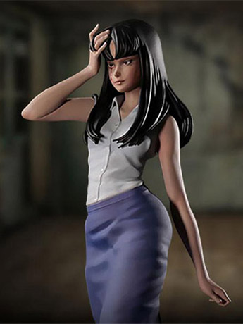 Junji Ito Collection Tomie 1/6 Scale Statue Gallery Image 2