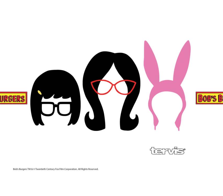 Bob's Burgers Silhouettes Stainless Steel Tumbler Gallery Image 3