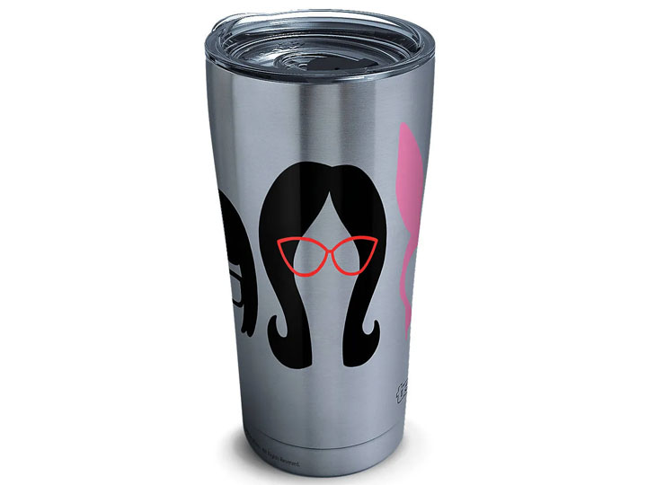 Bob's Burgers Silhouettes Stainless Steel Tumbler Gallery Image 1