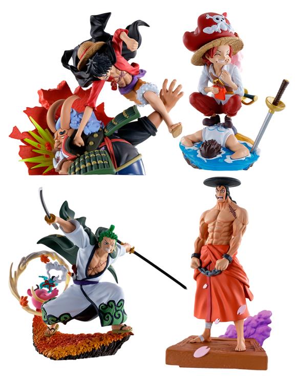 One Piece Log Box Wano Country Vol.3 Box of 4 Figures