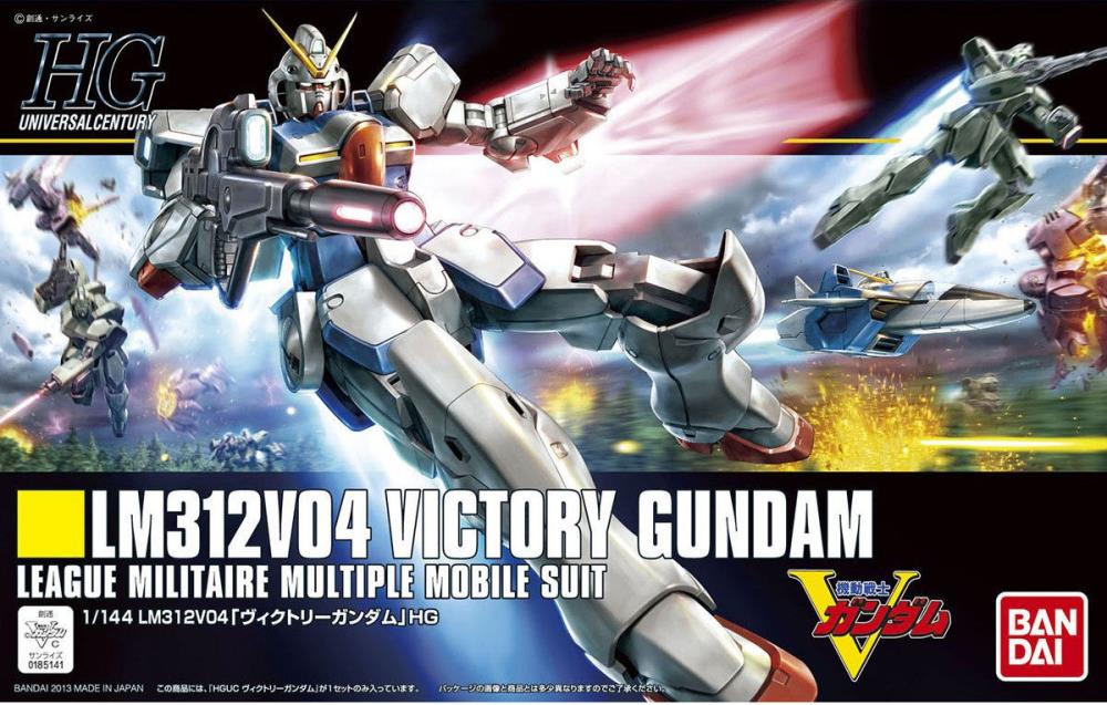 Mobile Suit Victory Gundam HGUC Victory Gundam 1/144 Scale Model Kit Gallery Image 7